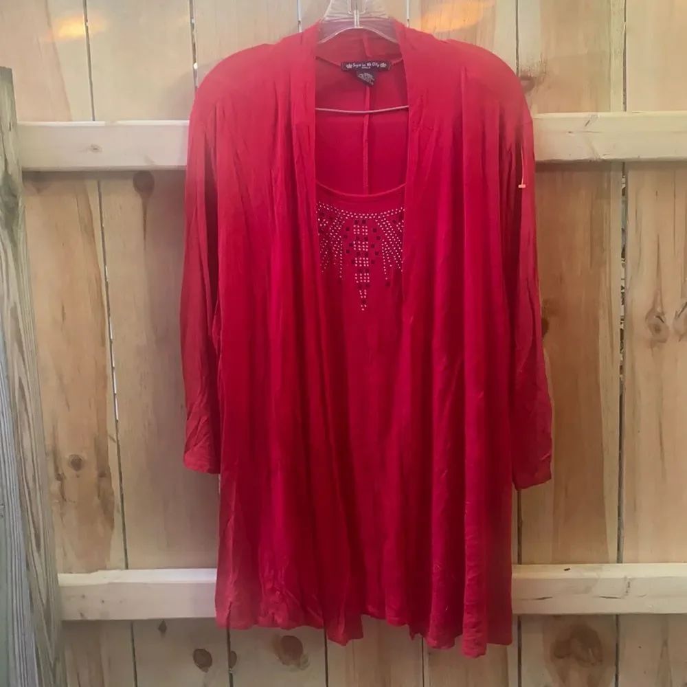 Susie in the city cardigan sz. 2X